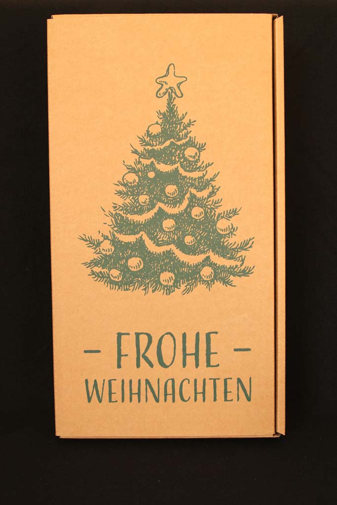 Geschenkkarton  - Frohe Weihnachten, klein -